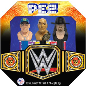 WWE Boxed Pez Set