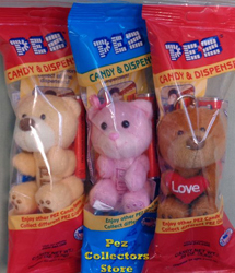 2017 Cuddle Cubs Plush Pez Mint in Bag