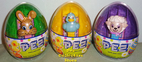 2018 Easter Eggs with Mini Pez Set