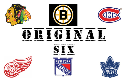 Original 6 NHL Hockey Teams