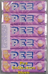 Vanilla Cupcake Pez 6 pack