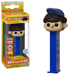 Boy with Cap Pez Pal Pop Pez with Funko Sticker