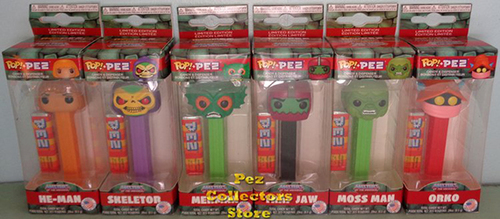 Masters of the Universe Set of 6 Pop Pez Bundle