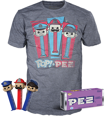 Funko POP PEZ Pez Pal T-Shirt Boxed set