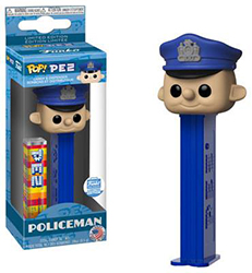 Policeman Pez Pal with Funko Sticker