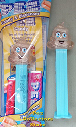 Glitter Poop Pez Emoji Mint in Bag