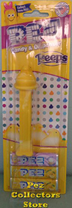 Peeps Pez Mint on Card