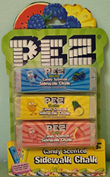 Pez Sours Scented Sidewalk Chalk