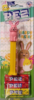 Pink Sitting Bunny Pez