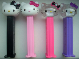 European Hello Kitty Skulls Pez Set