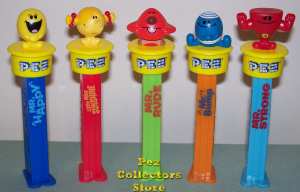 Mr. Men and Little Miss Sunshine Pez