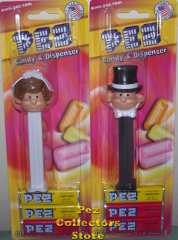 Pez Visitor Center Exclusive Bride and Groom Pez