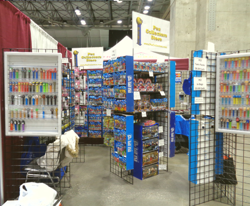 Planet Comicon Pez Collectors Store Booth 3116