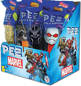 2018 Marvel Pez Assortment with Ant Man Pez