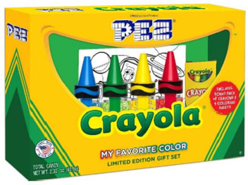 Crayola Pez Gift Set
