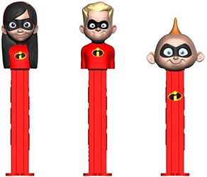 European Incredibles 2 Pez