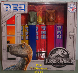 Jurassic World Pez Twin Pack