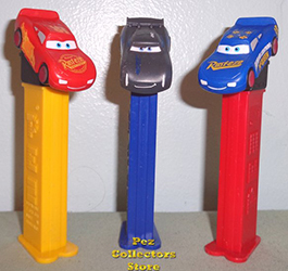 European Disney Cars 3 pez set