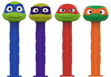 2025 Teenage Mutant Ninja Turtles Pez Assortment