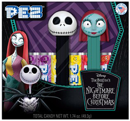Nightmare Before Christmas Pez Twin Pack