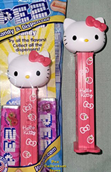 Hello Kitty Strawberry Pez Mint in Bag