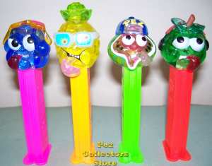 Colored Crystal Sourz Pez