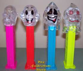 Colorless Crystal Ghosts pez Set