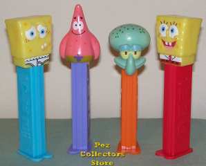 European SpongeBob Pez Set