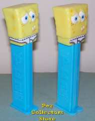 US vs. European Embarrassed Spongebob in Undies Pez