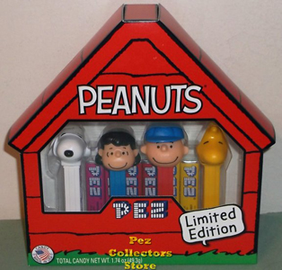 65th Anniversary Peanuts Pez Boxed Set