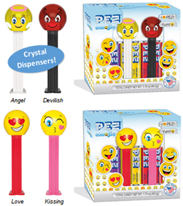 Crystal Angel and Devilish Emoji Twin Pack