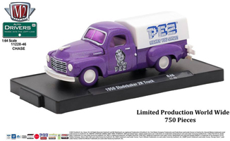 M2 Machines purple Studebaker Chase truck