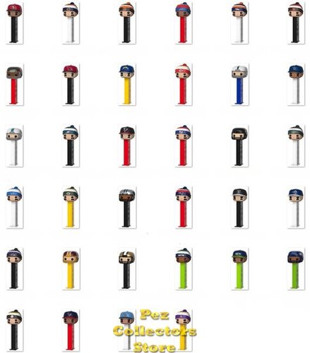 34 Different NFL Football Team POP! PEZ