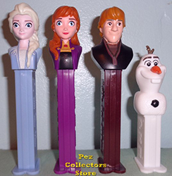 Frozen 2 Pez with Mini Olaf Loose