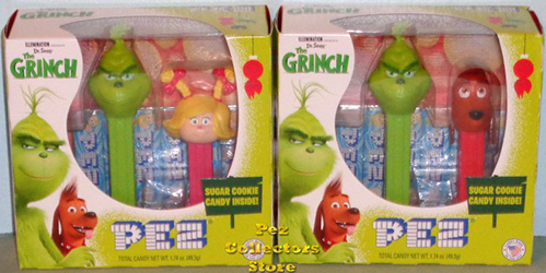 The Grinch Pez Twin Packs