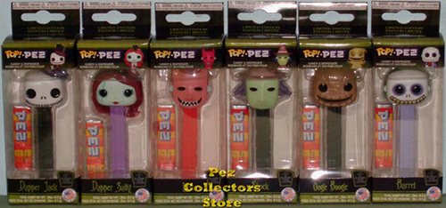 Nightmare Before Christmas Series 2 POP! PEZ Bundle