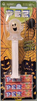 European Exclusive Ltd. Ed. Glitter Crystal Rooky Ghost Pez MOC