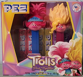 Trolls 3 Band Together Pez Twin Pack