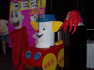 Happy Henry Pez Ghost MOC, Peter Pez Car, Octopus Pez Costumes