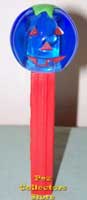 Red Eye Crystal Pumpkin Test Pez