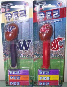 Washington State and University of Washington Pez