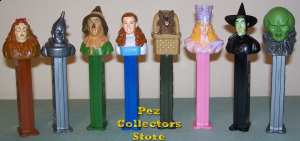 Wizard of Oz Pez set loose