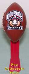 Ohio State Brutus Buckeye Mascot Football Pez Loose