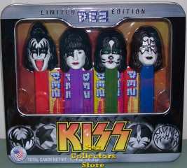 KISS Pez Mint in Tin