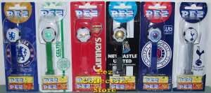 UK and Scotland Football Club Soccer Pez MOC