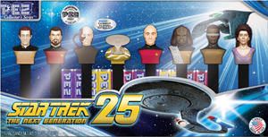 Walmart Exclusive Star Trek TNG Pez Set (mockup?)