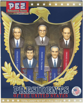 Presidents Pez Volume 7 Loose