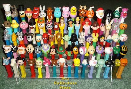 Pez Collectors Store full Grandstand Display