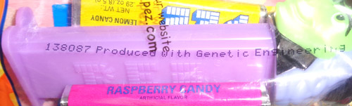 GMO Labeling on Pez Candy Polybags