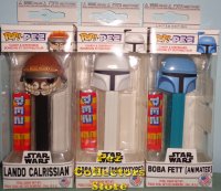 Star Wars Lando and Boba Fett POP! PEZ Bundle